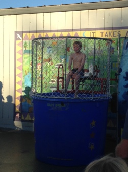 Reef in the dunk tank