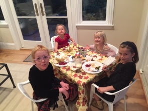 the kids table