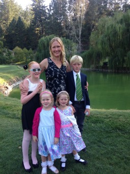 Madison wedding with kids